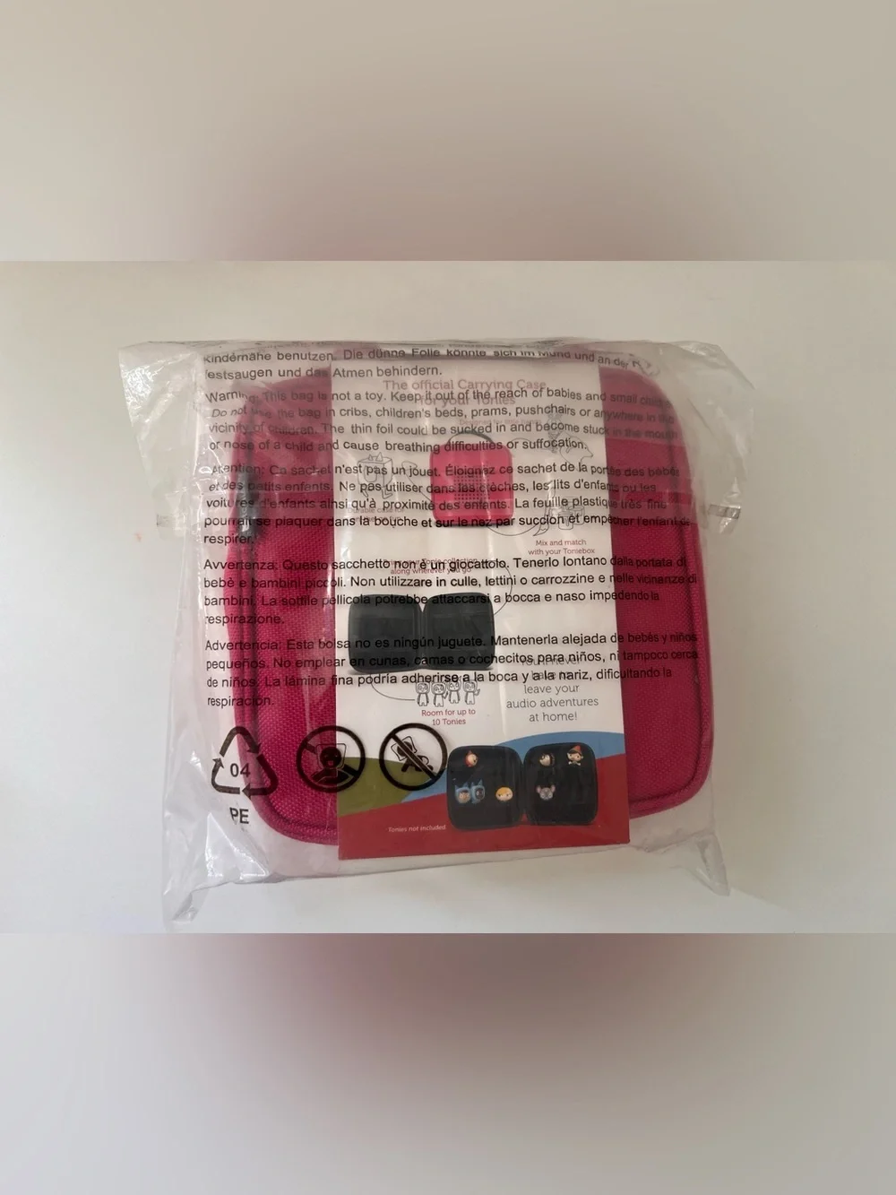 Tonies Carrying Case in Pink